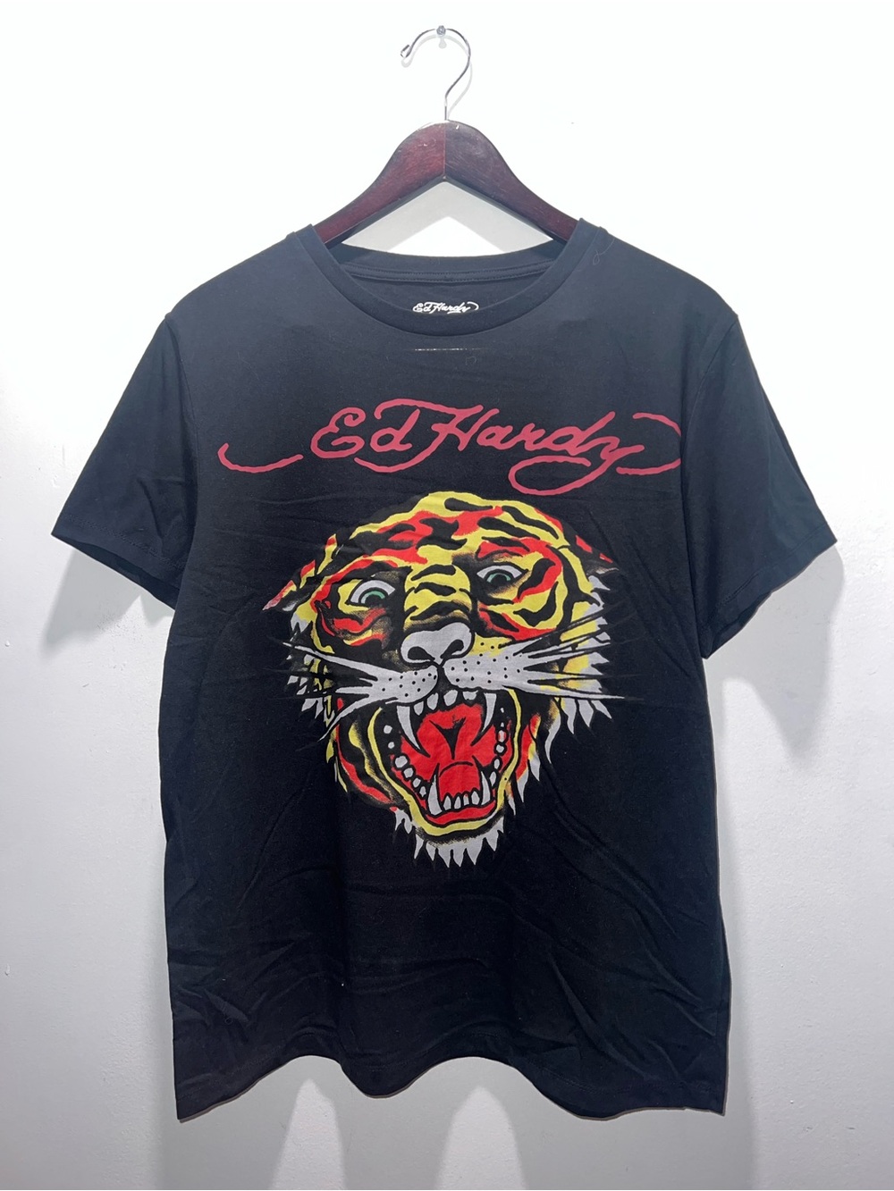 👕🌶 Ed Hardy "Tiger Face" Double Sided T-Shirt